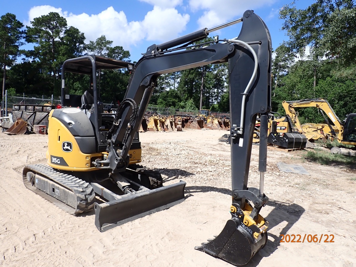 2022 John Deere 35G 296440 Houston Heavy Machinery